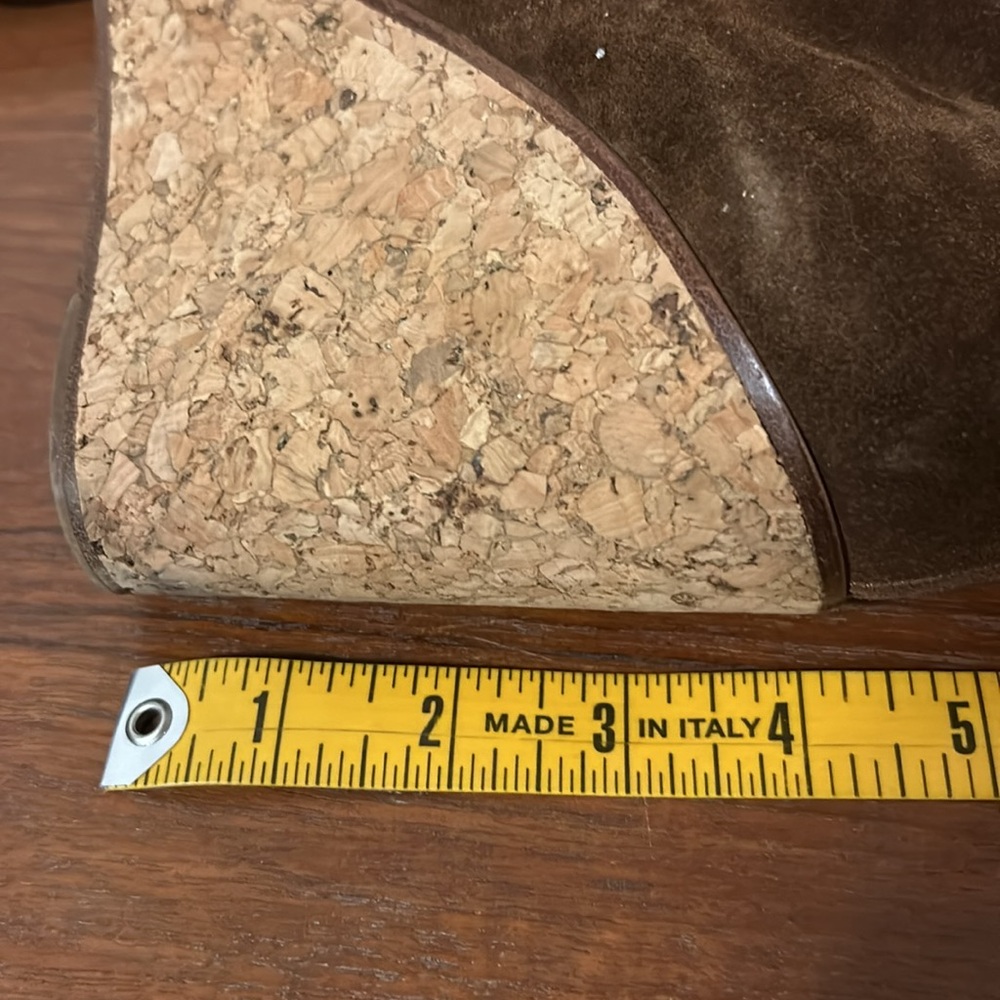 Barney’s New York CO-OP Suede Wedge Boot - Picture 7 of 9
